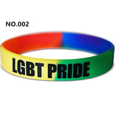 Gay Pride Silicone Bracelet Party Gifts and Novelties